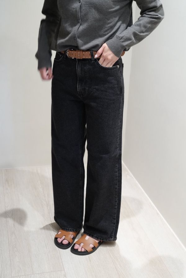 小資系列 韓製直筒牛仔褲 