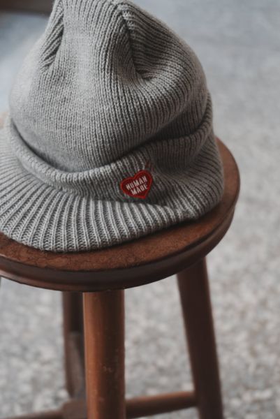 HUMAN MADE 針織鴨舌帽 