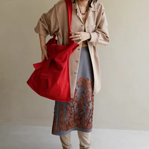 ITTI 光澤托特布包 限定新色 