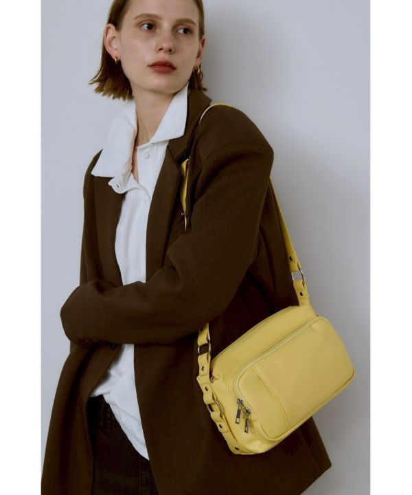 2way多夾層扣環方包 