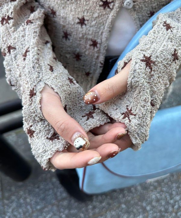 爆米花皺皺排釦上衣 