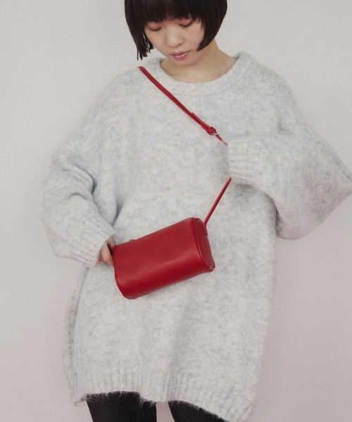 迷你圓筒側背包 