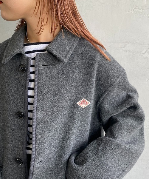 DANTON WOOL LIGHT PILE COVERALLS JACKET 羊毛夾克 