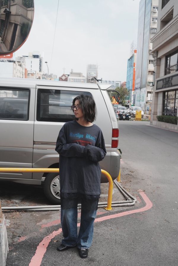 Marilyn Manson 蕾絲下擺 one piece 