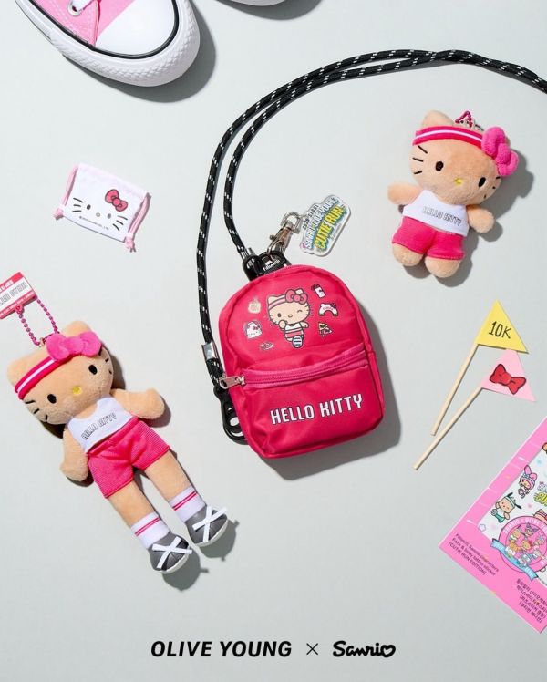 Olive Young x Sanrio Cutie Run 夏日馬拉松聯名系列 