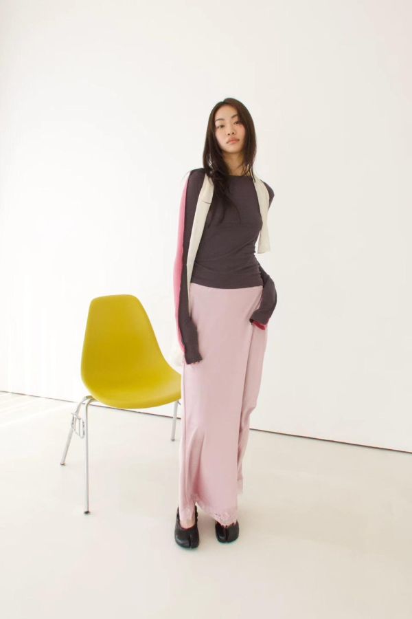 雙面穿天絲打底衣 