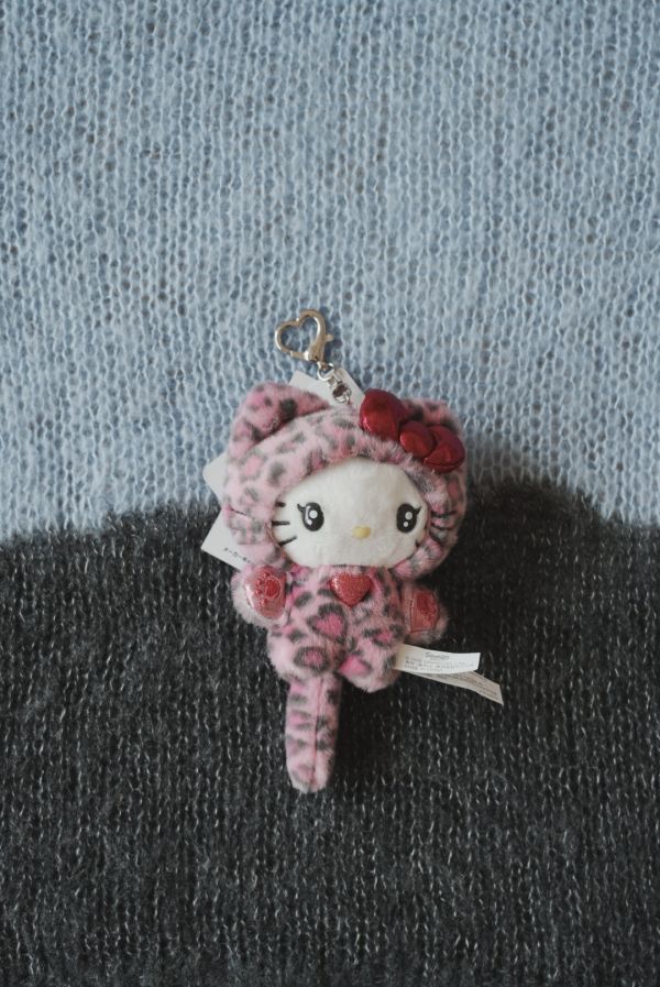 限定豹紋 三麗鷗吊飾 