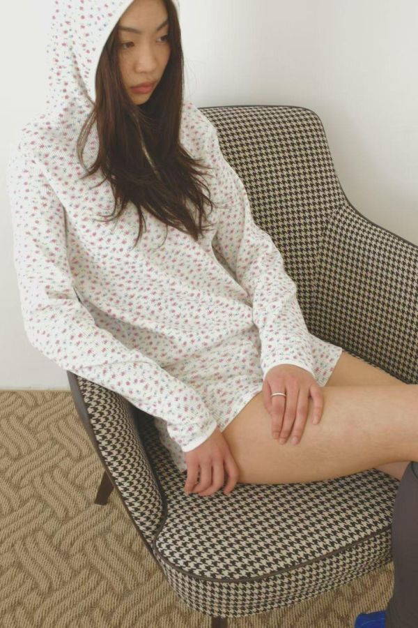 小碎花華夫格套裝 