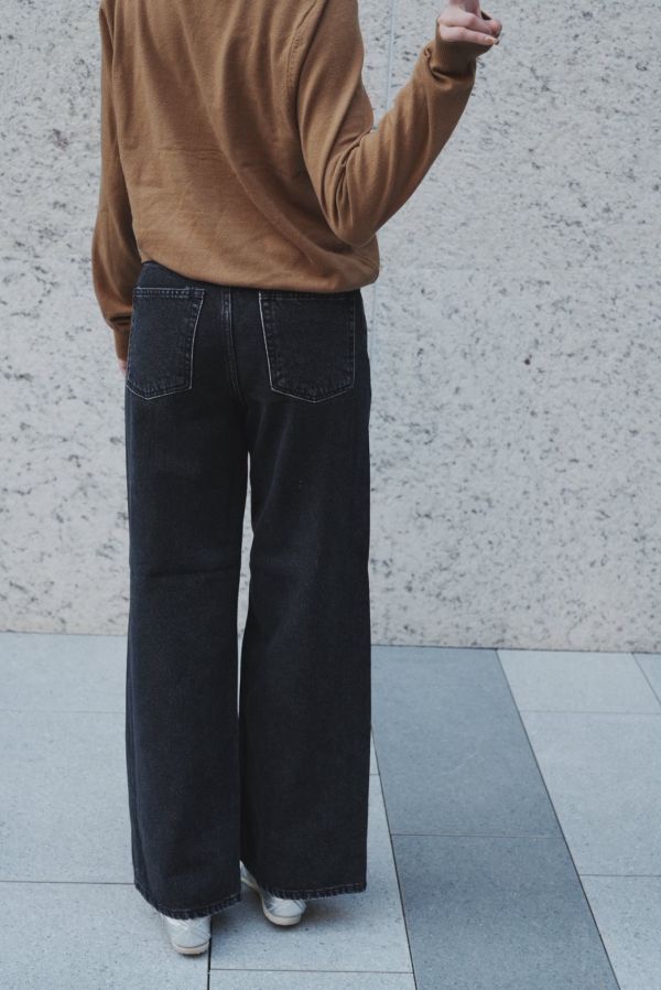 小資系列 韓製直筒牛仔褲 