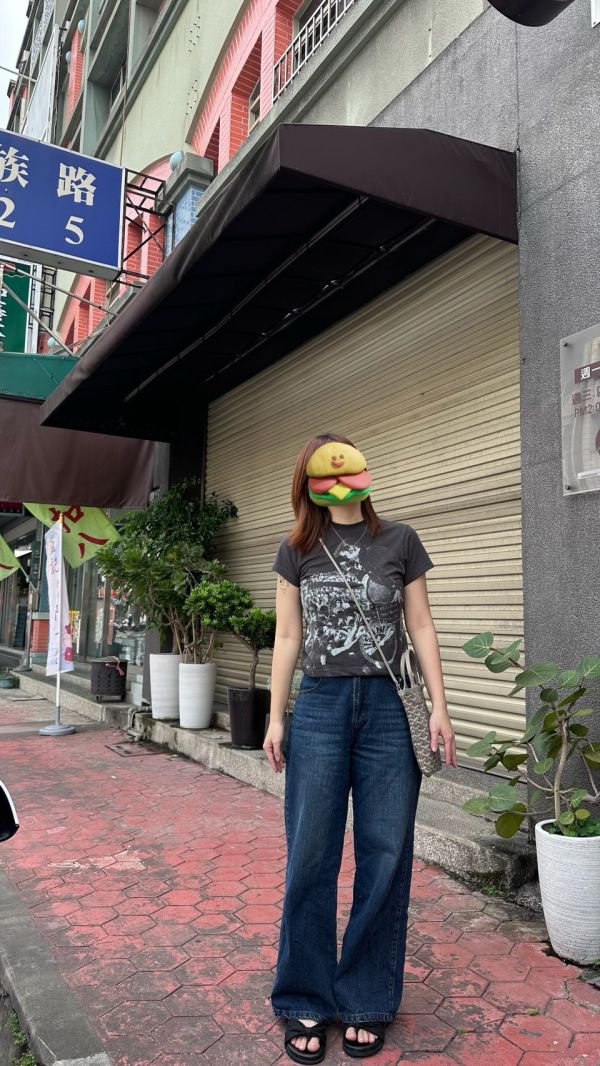 TCM washed denim pants 水洗寬鬆牛仔褲 