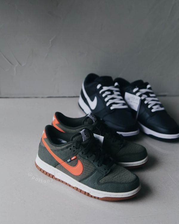 NIKE DUNK LOW TOASTY SEQUOIA 軍綠橘勾 