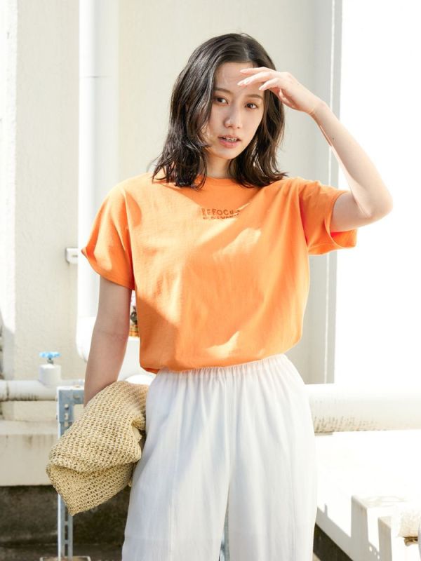 UNGRID 小刺繡修身短T 