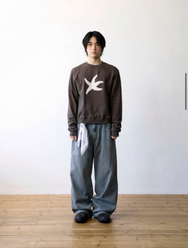 TCM washed denim pants 水洗寬鬆牛仔褲 