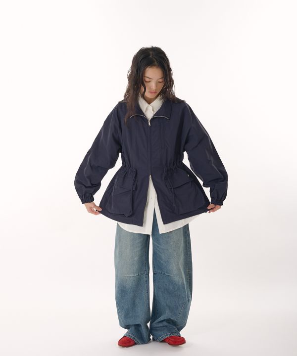 尼龍雙拉鍊外套 