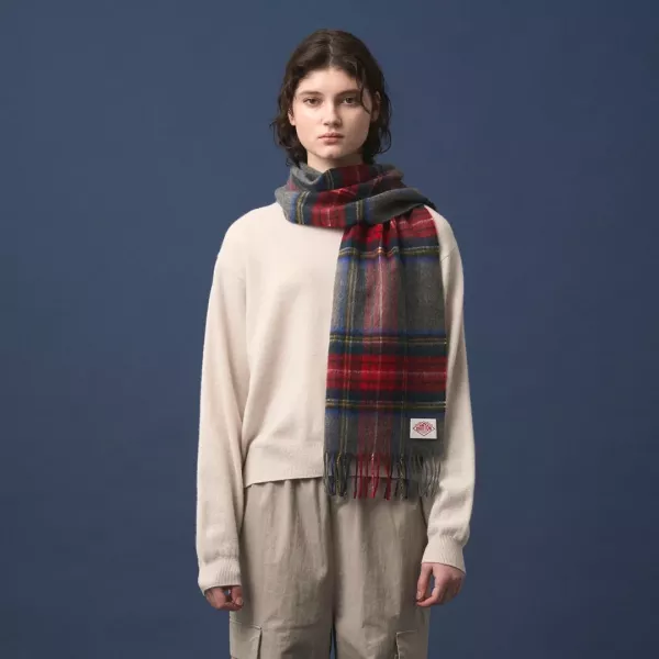 DANTON WOOL CASHMERE MUFFLER 克什米爾羊毛圍巾 