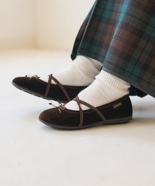 Alberola × FREAK'S STORE 蝴蝶結平底鞋 