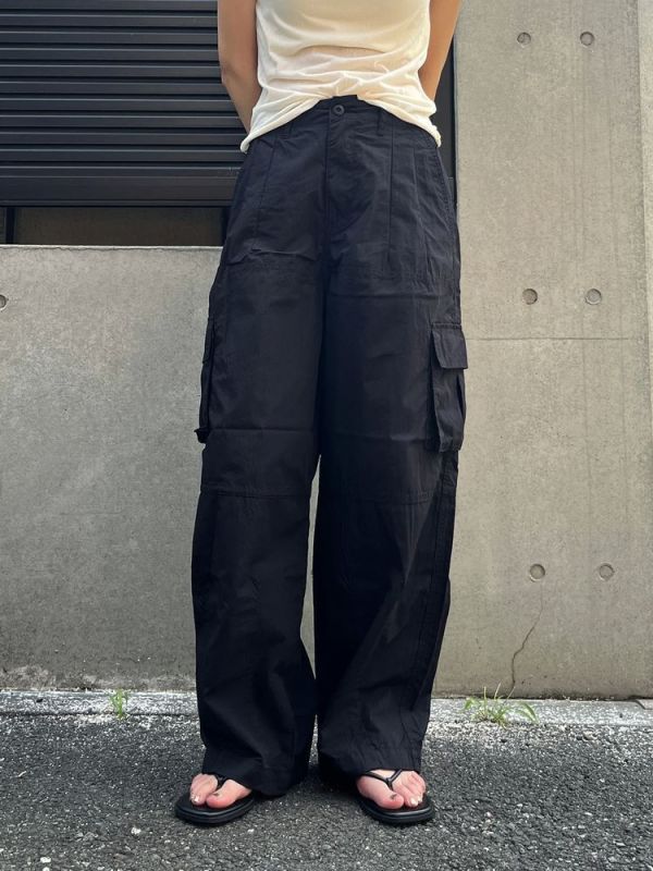 Ungrid 軍裝寬褲 