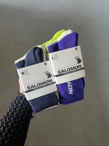 SALOMON EVERYDAY CREW 3-PACK 運動襪 