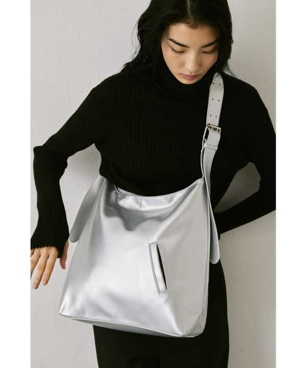 2way大容量皮革托特包 