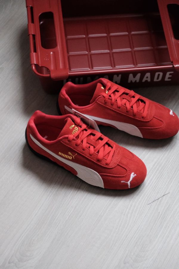 PUMA SPEEDCAT 黑/紅/咖 