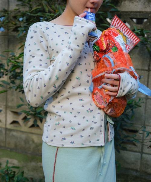 PAMM 小碎花排釦上衣(內含胸墊) 