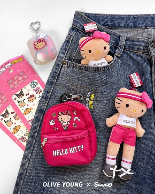 Olive Young x Sanrio Cutie Run 夏日馬拉松聯名系列 