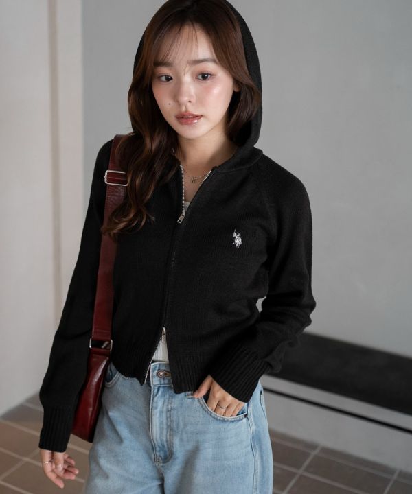 U.S. POLO ASSN.  針織連帽衫 
