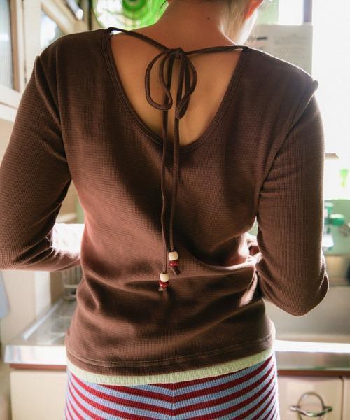 PAMM 日常疊穿綁繩上衣 (內含胸墊) 