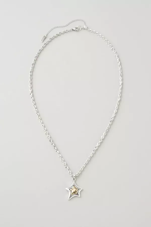 復古多層星形項鍊 