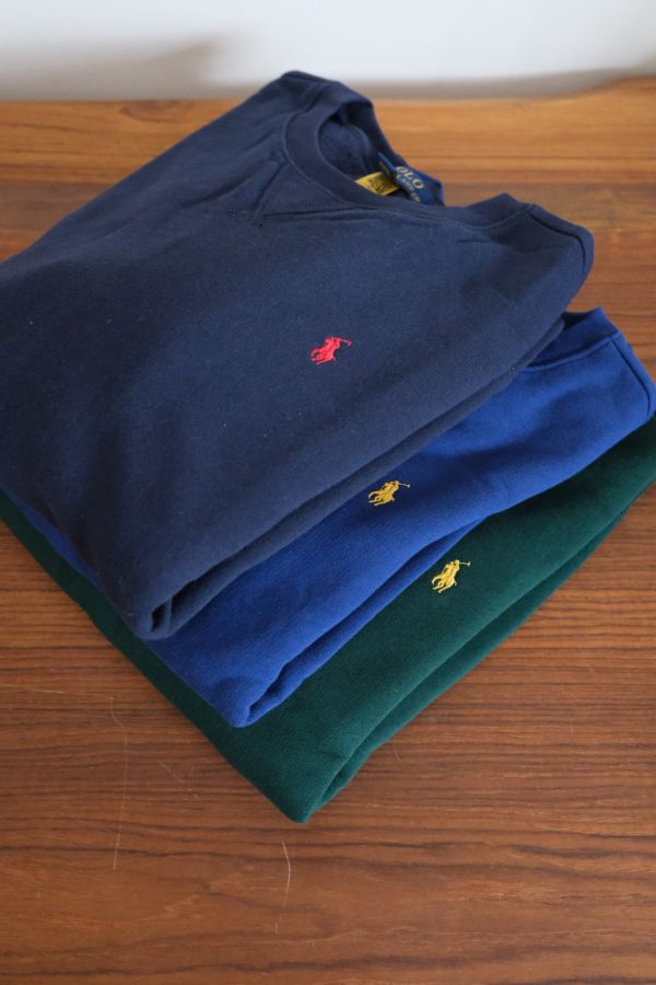 Polo Ralph Lauren 大童款 內刷毛大學T 