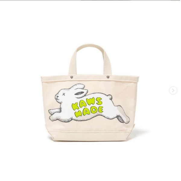 HUMAN MADE x KAWS Tote Bag 