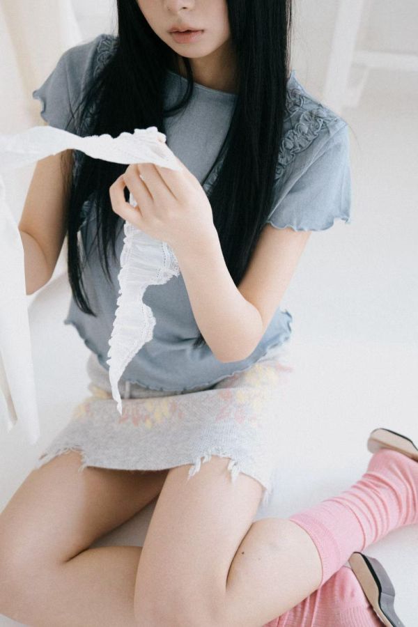 早春玫瑰針織套裝 