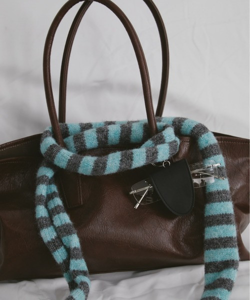 皮革子母手提包 