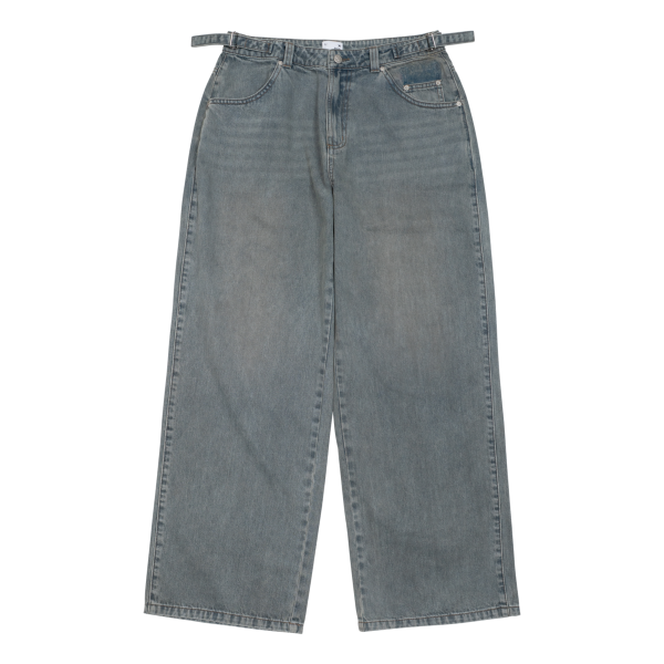 TCM washed denim pants 水洗寬鬆牛仔褲 