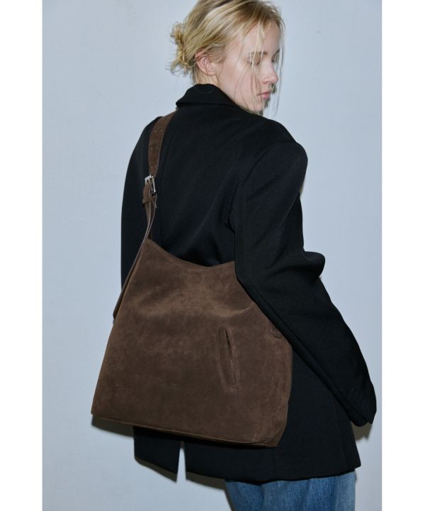 2way大容量皮革托特包 