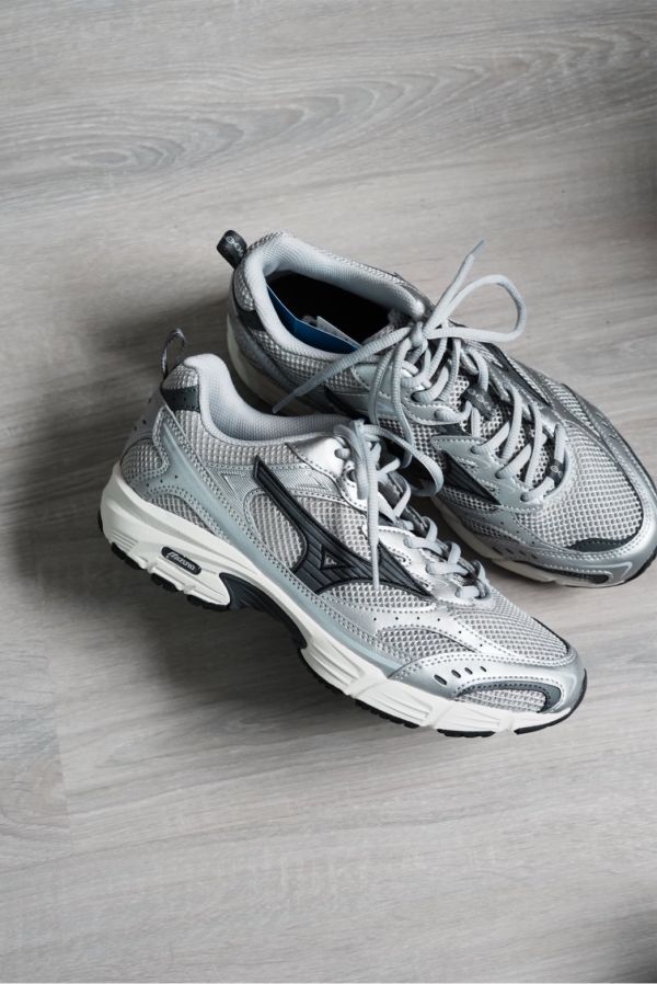 Mizuno MXR 灰銀/銀綠/米白銀（紅logo) 