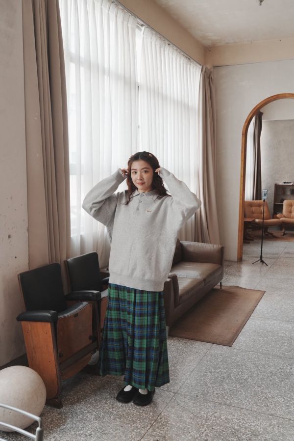 FREAK'S STORE 格子百褶長裙 