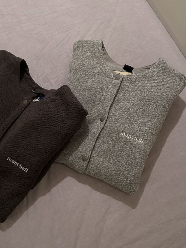 MONT-BELL 排扣圓領外套 