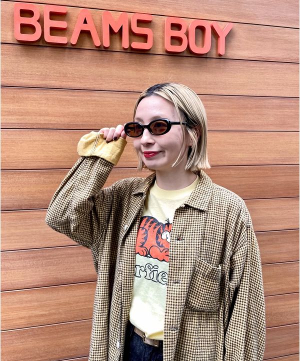 BEAMS BOY 橢圓墨鏡 