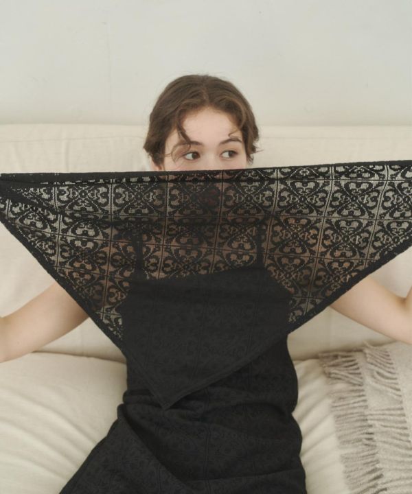 蕾絲長板背心套裝 