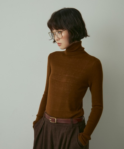 彈性針織打底衣 