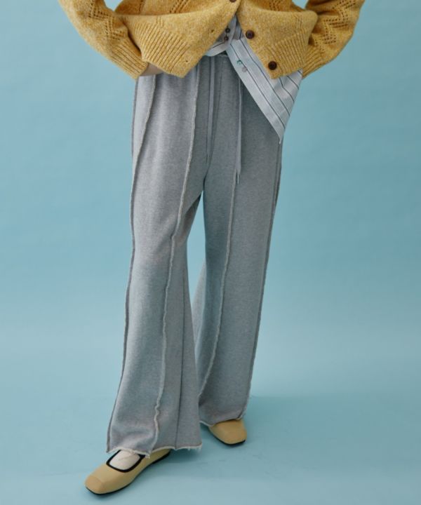 不修邊時髦棉褲 