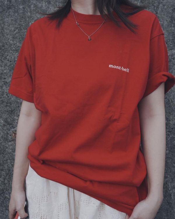 MONT-BELL 純棉短T 