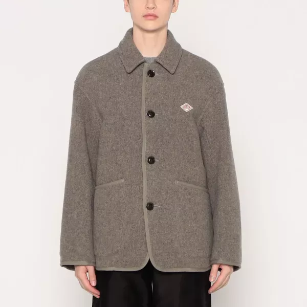DANTON WOOL LIGHT PILE COVERALLS JACKET 羊毛夾克 