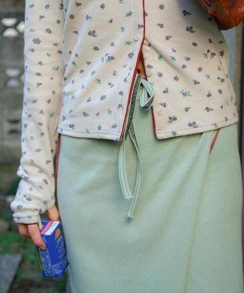 PAMM 小碎花排釦上衣(內含胸墊) 