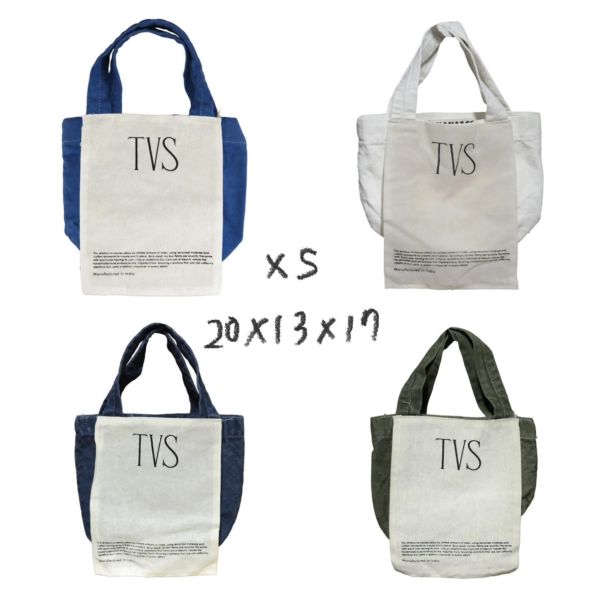 TVS 再生帆布包 
