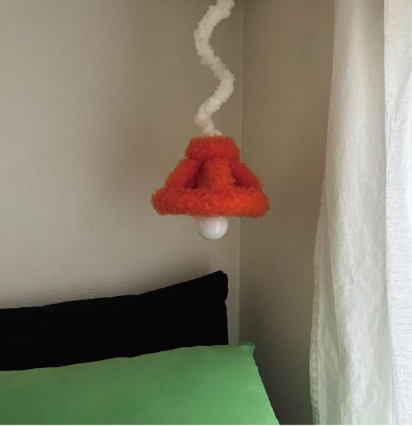 ILLU CURLY WOOLLY  LAMP 