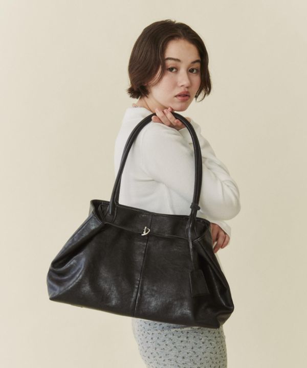 2way 復古皮革托特包 