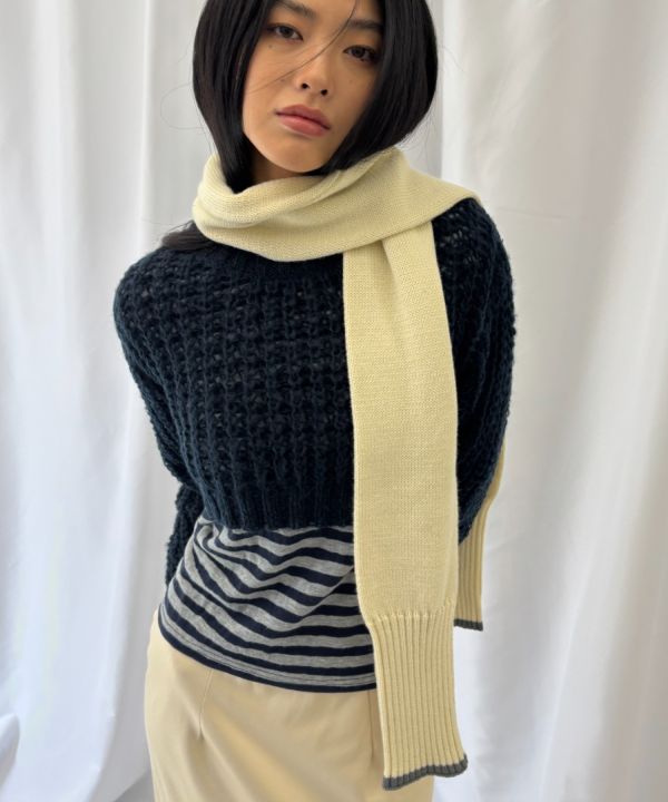 超長袖圍巾 