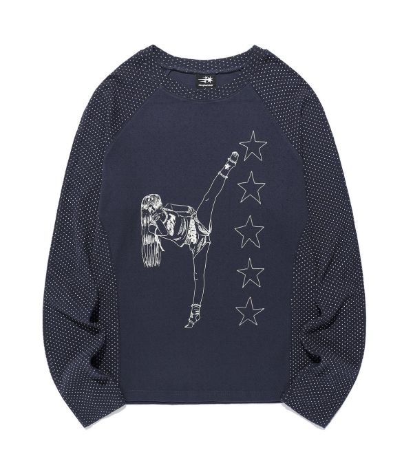 GIRL GANG STAR SLIM TEE 